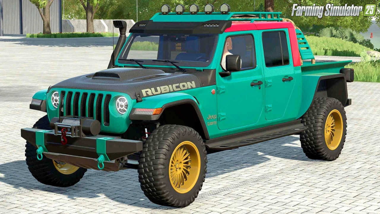 Jeep Gladiator Rubicon 2023 v1.0 for FS25