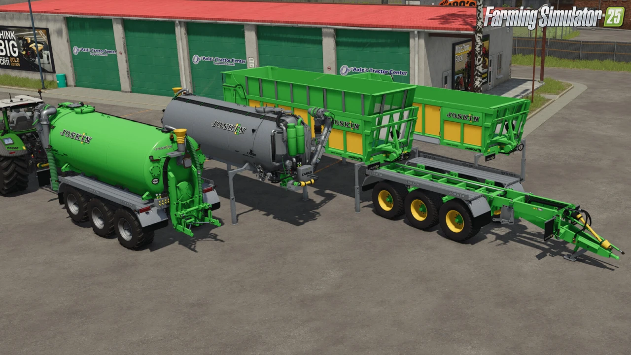 Joskin Cargo Pack Trailers v1.0 for FS25