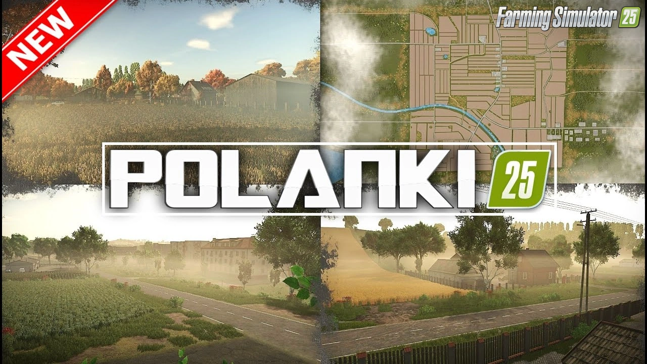 Polanki Map v1.0 for FS25