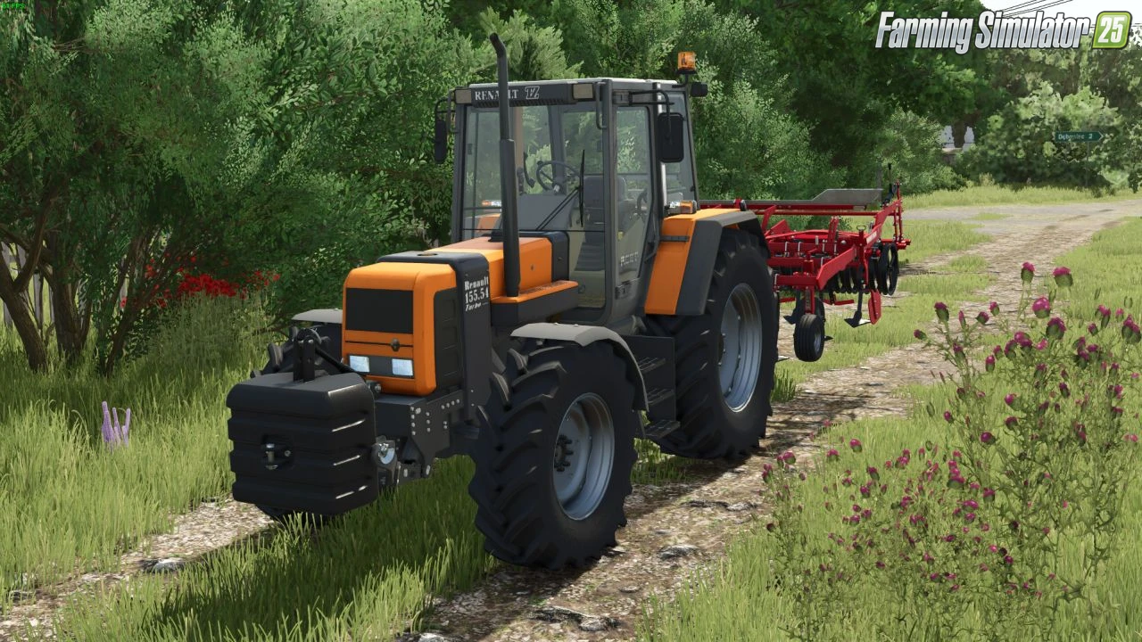 Renault TZ Series Tractor v1.0.0.1 for FS25