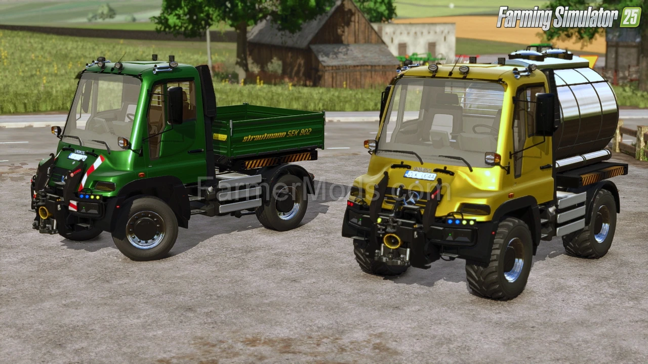 Unimog U400 + Modules v1.3 for FS25