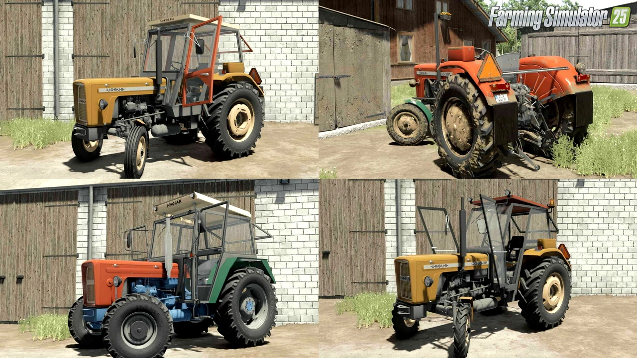 Ursus C350-360 Pack Tractors v1.0.2 for FS25