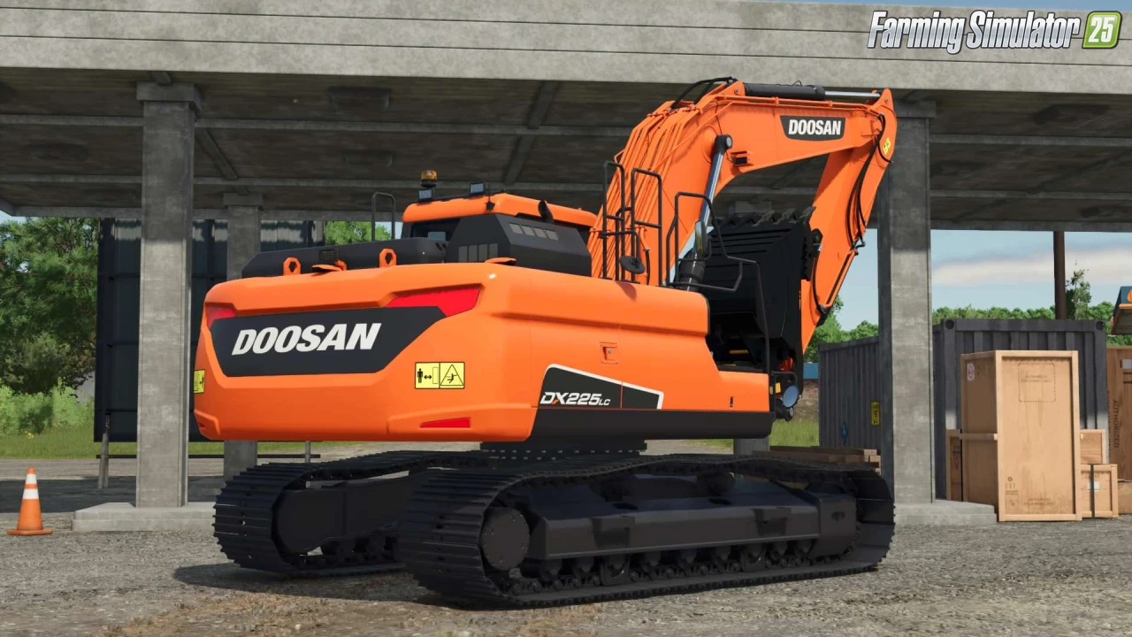 Doosan DX225 LC-5 v1.1.0.1 for FS25