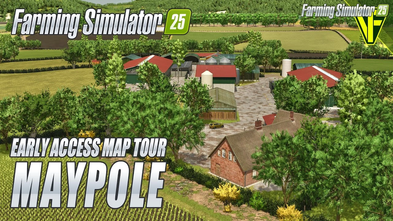 Maypole Farm Map v1.1 for FS25