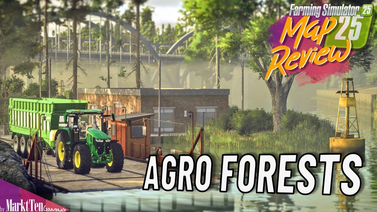 AgroForests Map v1.1 for FS25