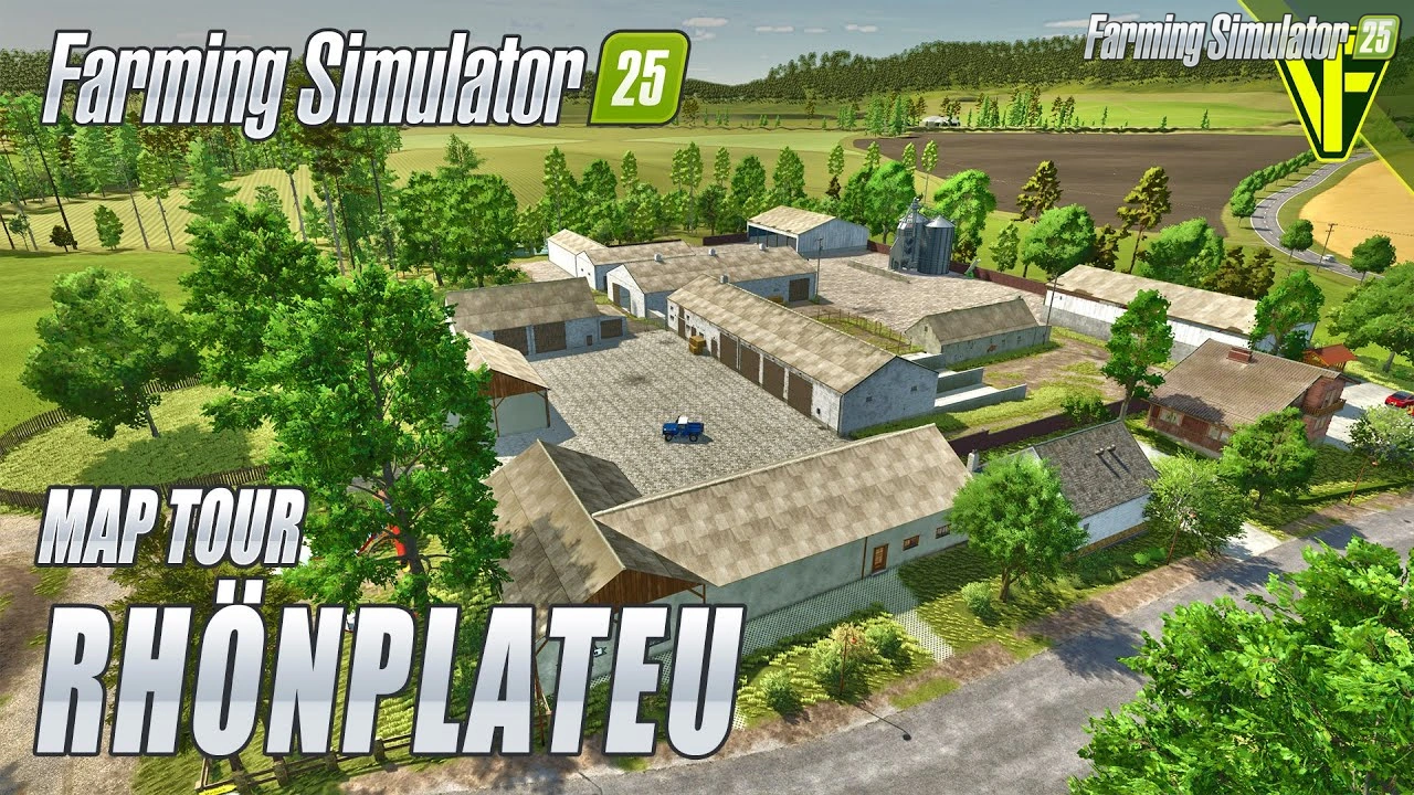 Rhönplateu Map v1.1 for FS25