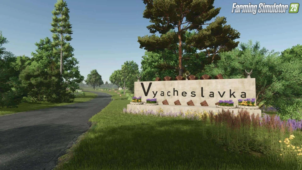 Vyacheslavka Map v4.0.1.1 for FS25