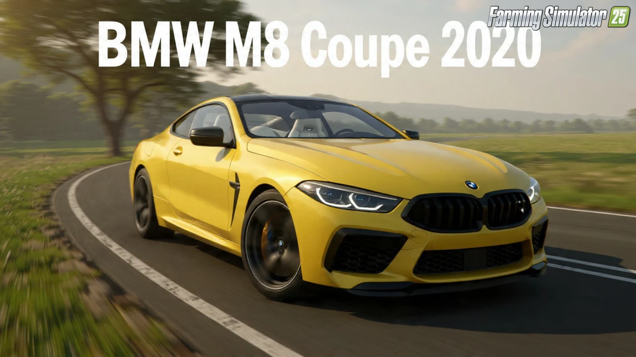 BMW M8 Coupe 2020 v1.0 for FS25