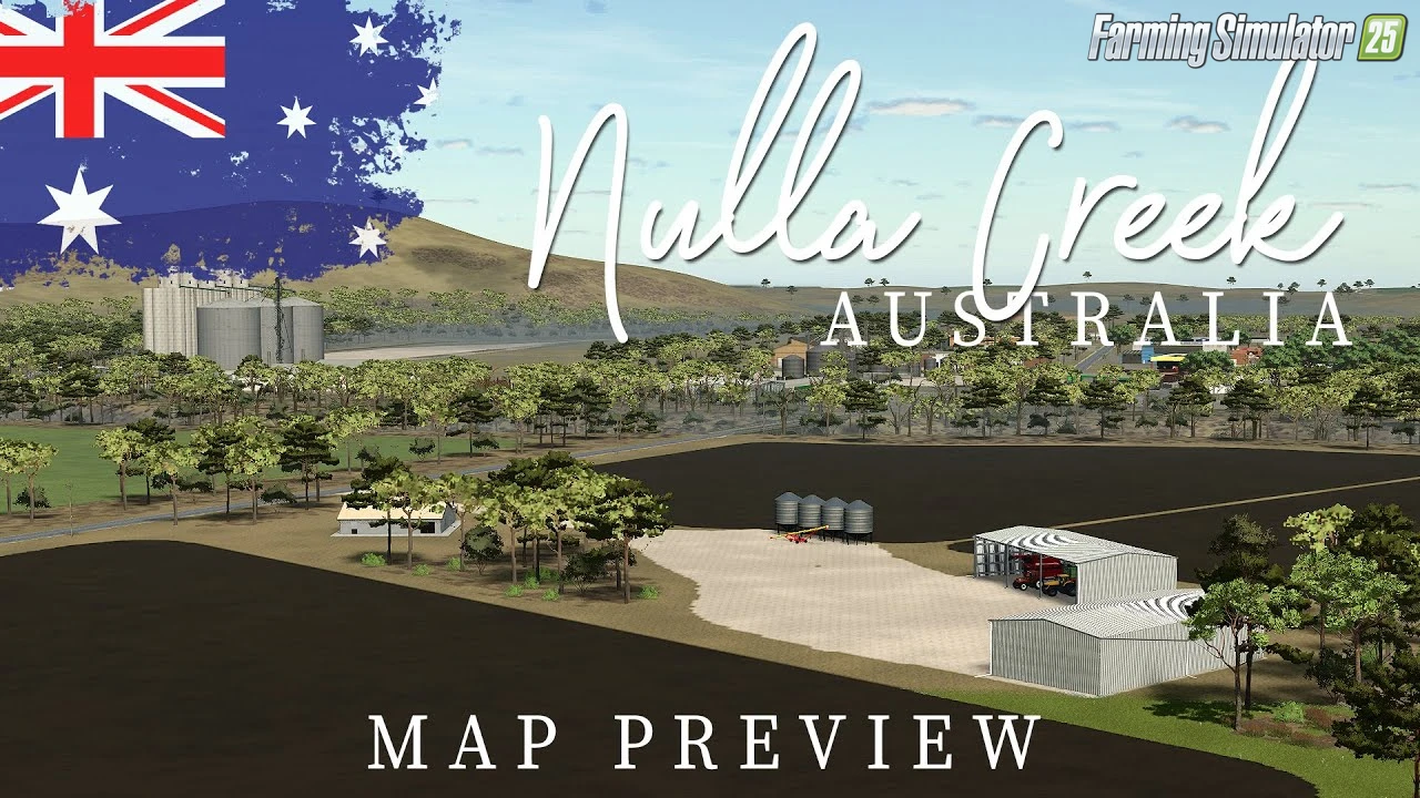 Nulla Creek Map by Aussie Modding - Farming Simulator 25