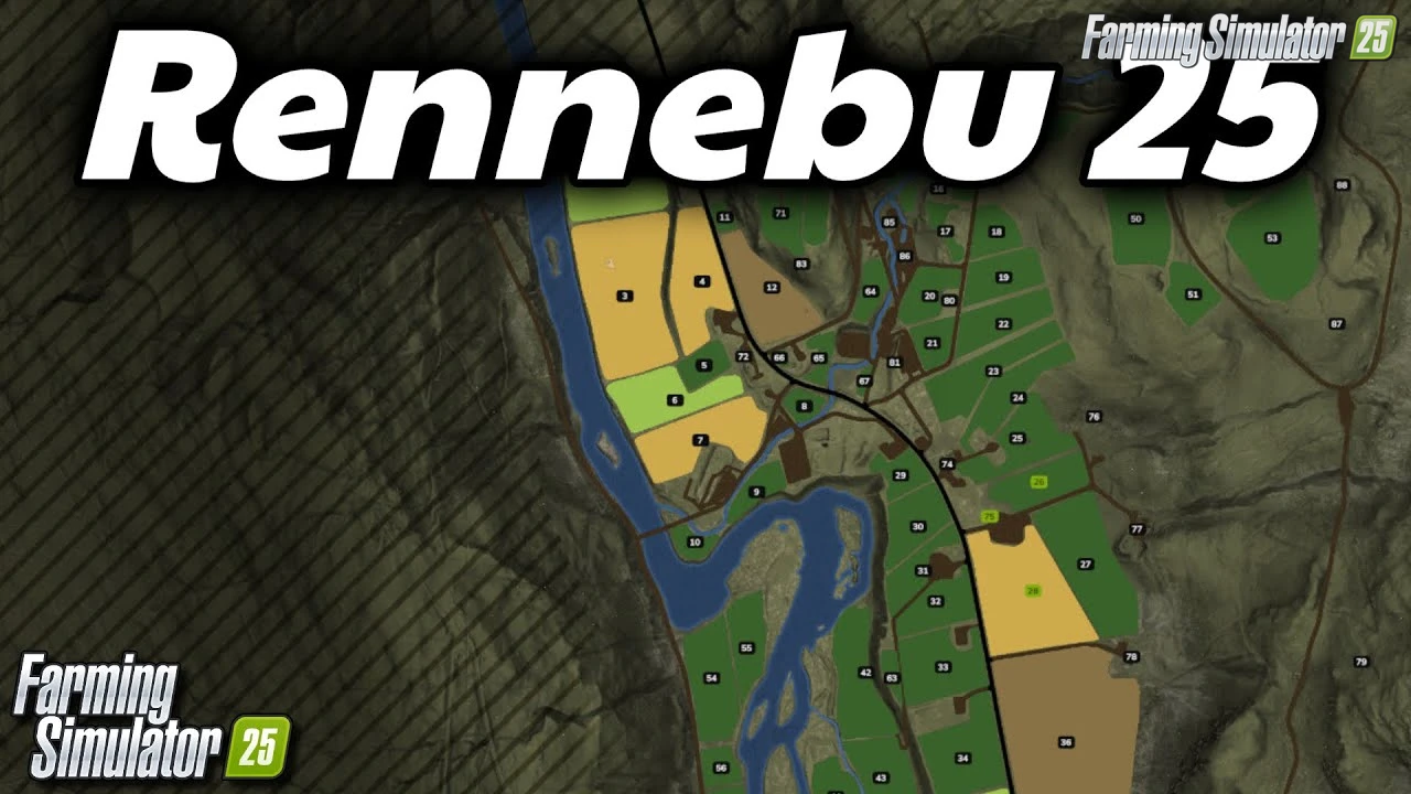 Rennebu 25 Map v1.0.0.3 for FS25