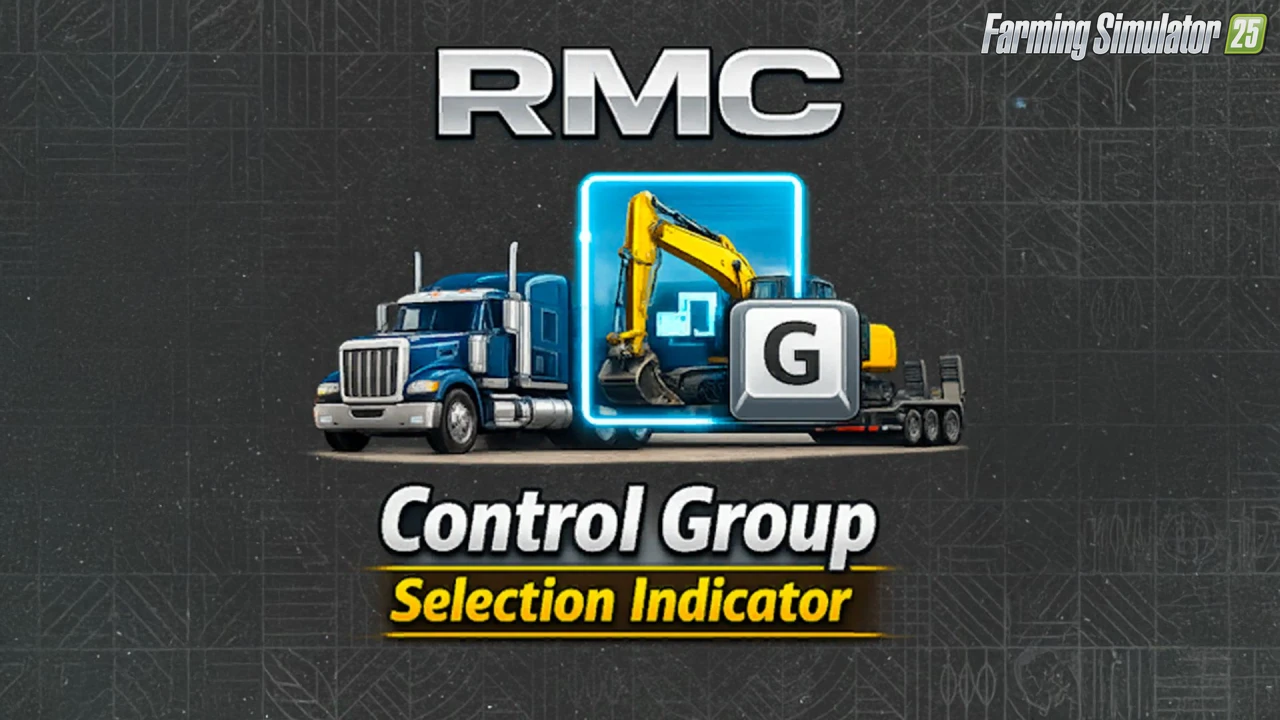 Control Group Indicator v1.0 for FS25