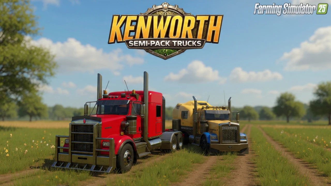 Kenworth Semi Pack Trucks v1.0 for FS25