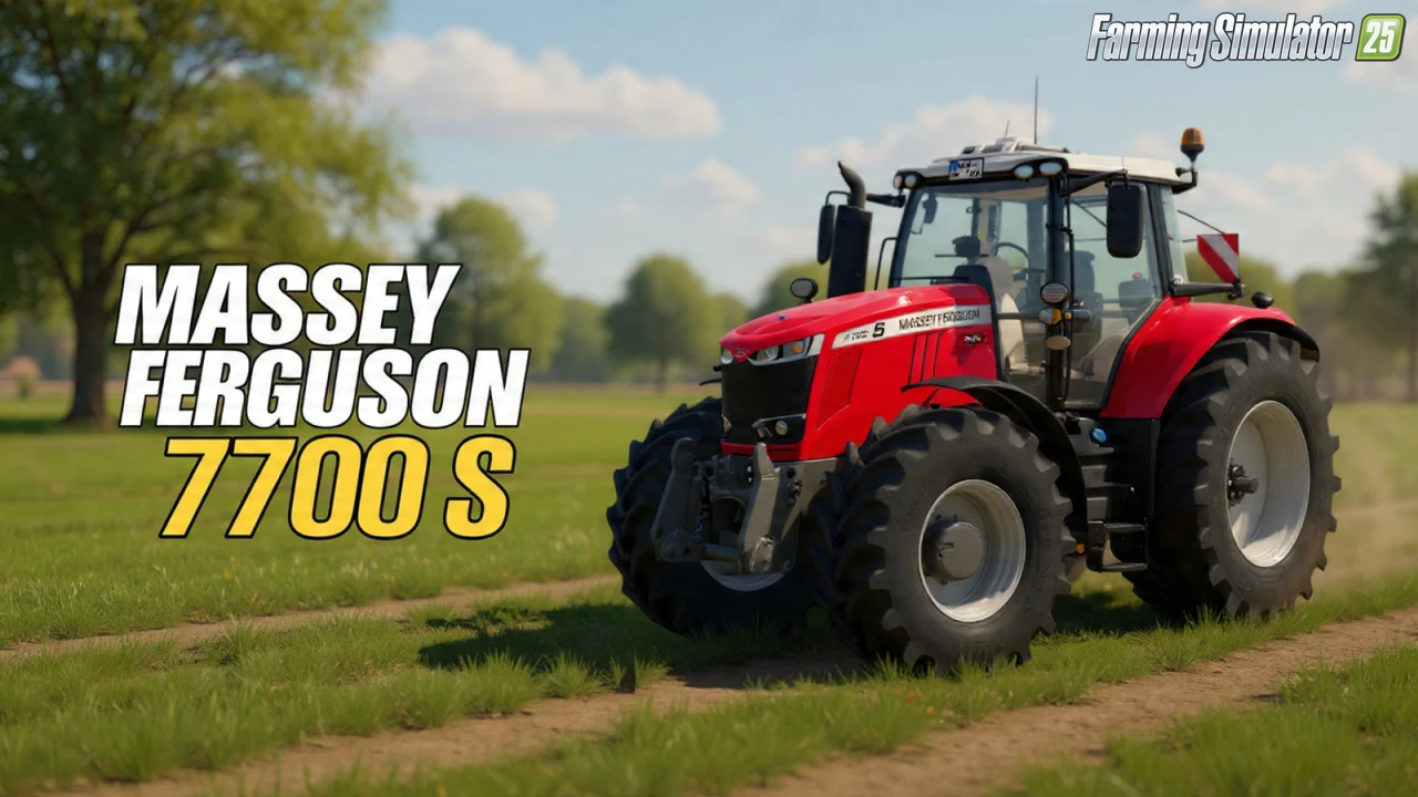 Massey Ferguson 7700 S Tractor v1.1 for FS25