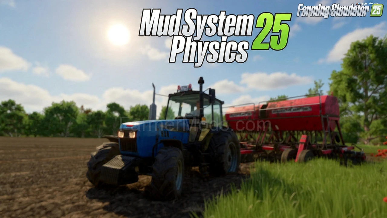 Mud System Physics v1.0.4 for FS25