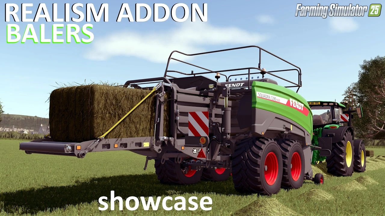 RealismAddon - Balers By modelleicher v1.0 for FS25