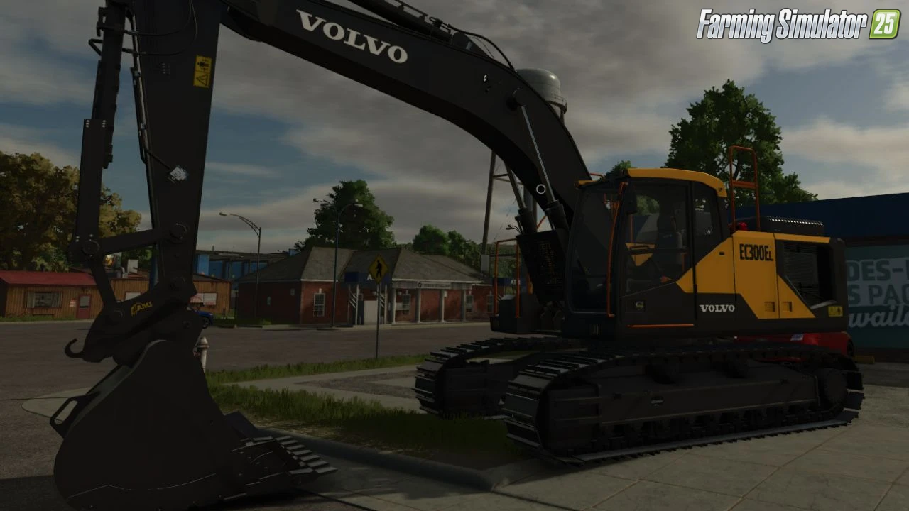 Volvo EC300EL Crawler Excavator v1.4 for FS25