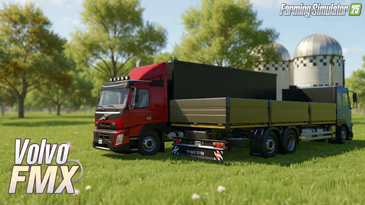 Volvo FMX XXL Truck v1.1 for FS25