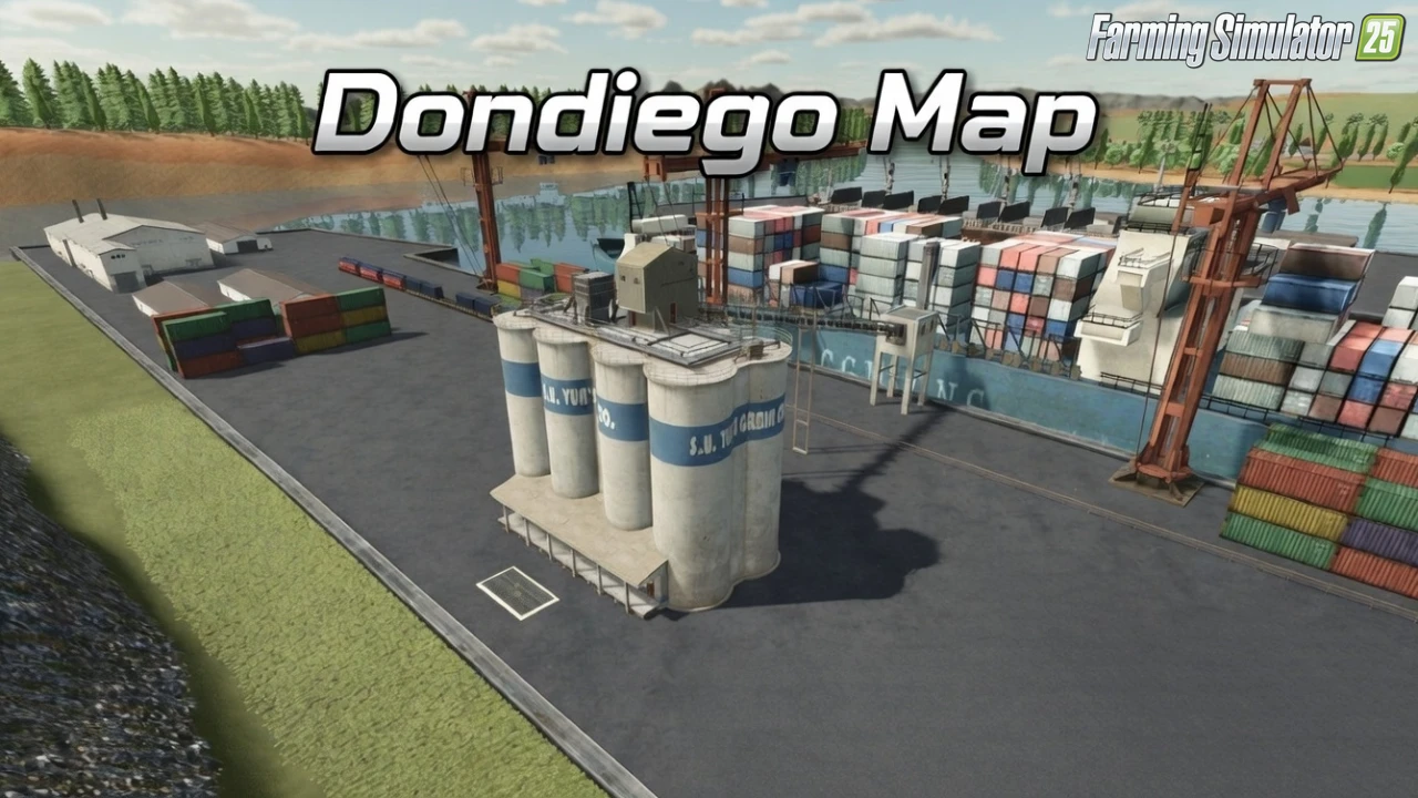 Dondiego Map v2.0 for FS25