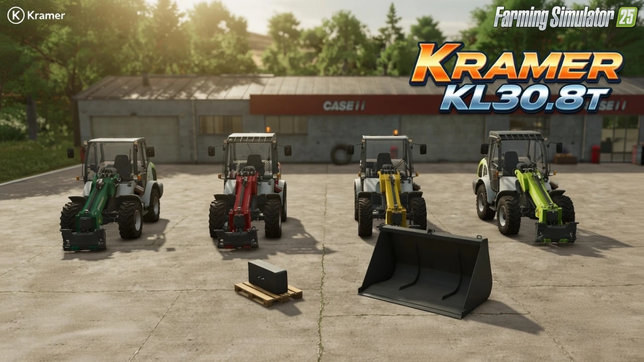 Kramer KL30.8T Telescopic Loader v1.0 for FS25