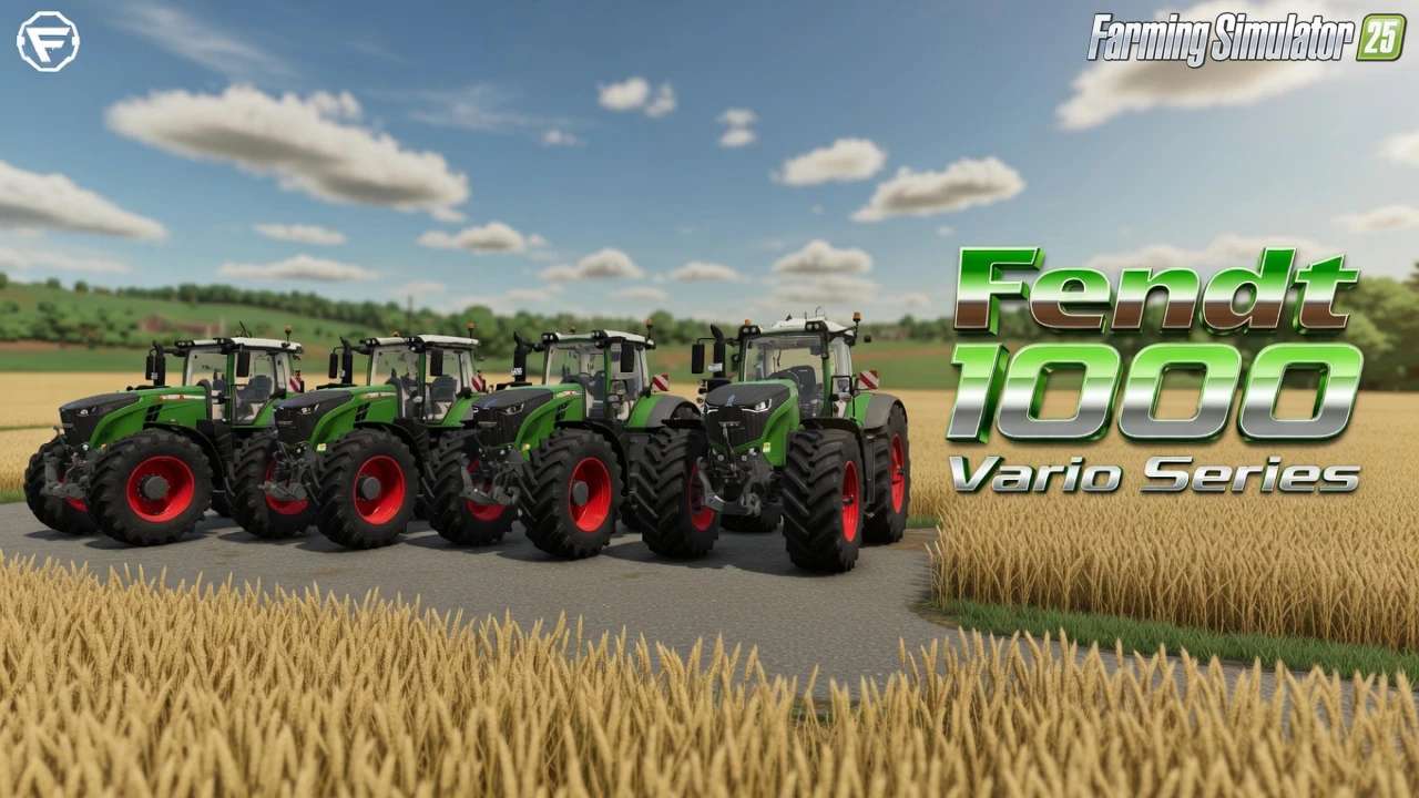 Fendt 1000 Vario Series Tractor v1.2 for FS25
