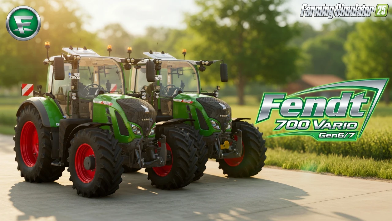 Fendt 700 Vario Gen6/7 v1.4 for FS25