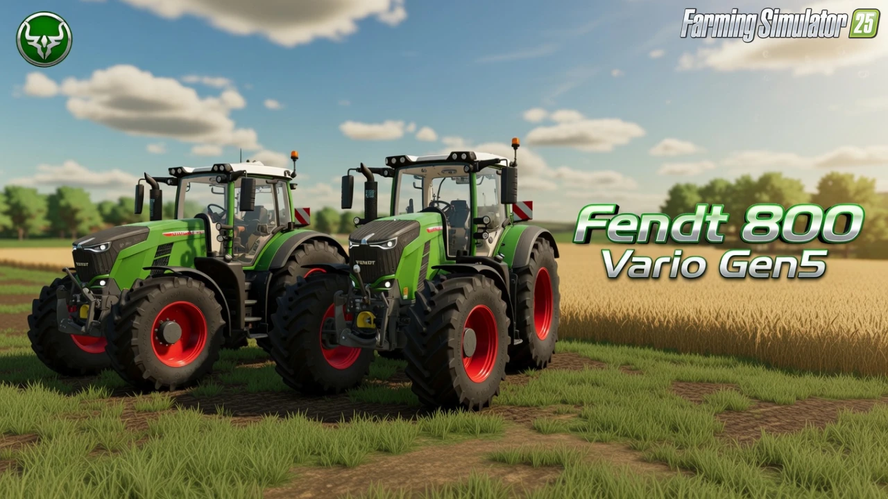 Fendt 800 Vario Gen5 Tractor v1.1 for FS25